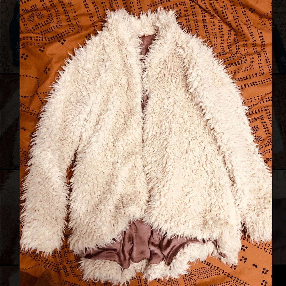 Free People Fur Coat
